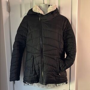 Steve Madden Black Quilted Jacket - Medium